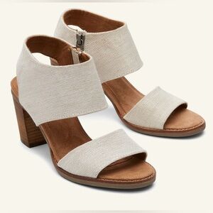 Tom’s Majorca Cutout Heeled Sandal
